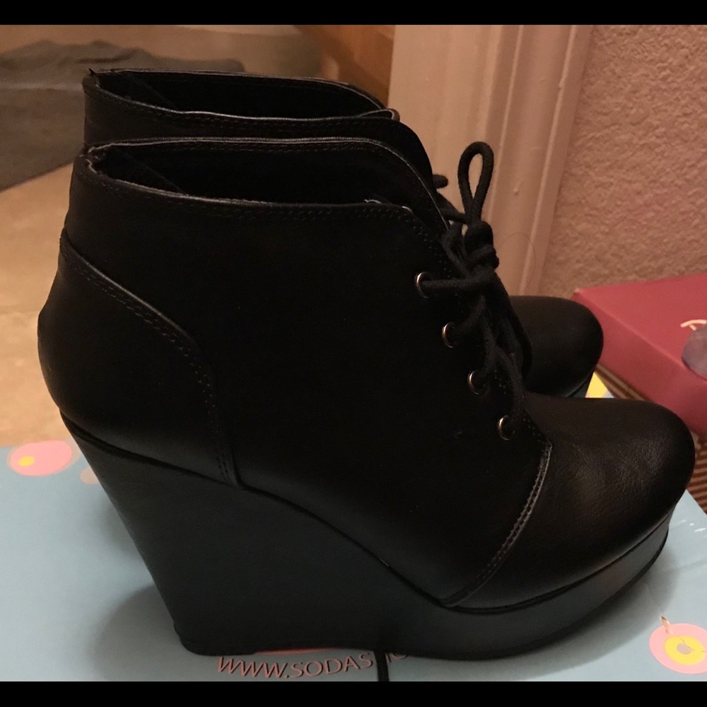 Black booties